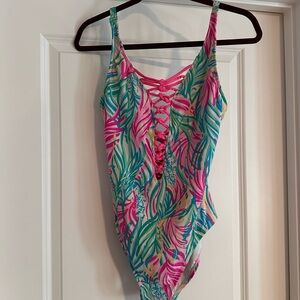 Lilly Pulitzer Lattice Swimsuit